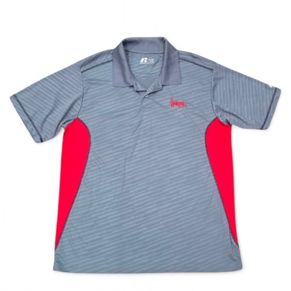 Russell Athletic Other - Nebraska Cornhuskers Team‎ Collared Polo Red Gray Size XL